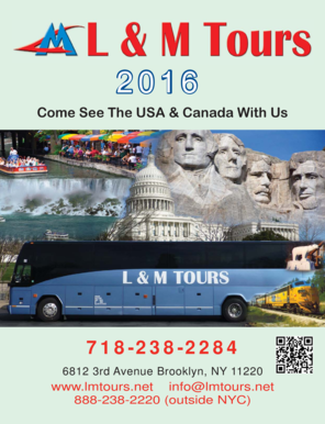 L M Tours Tours  Form