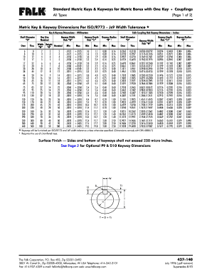 Iso 773  Form