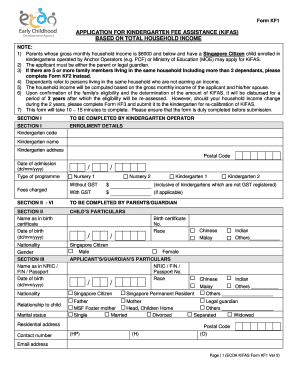 Kifas Application Form