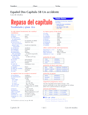 Realidades 2 Capitulo 5b Answers  Form