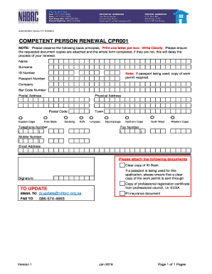  Nhbrc Competent Person Renewal 2016-2024