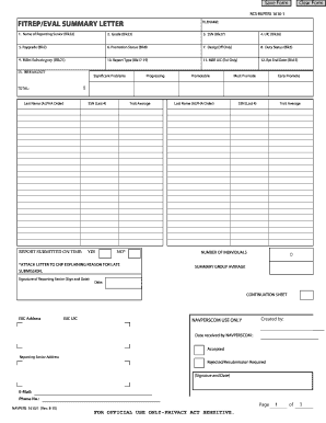  G FITREPEVAL SUMMARY Report Public Navy 2010-2024