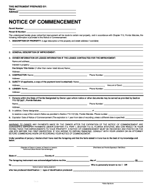 Seminole County Noc  Form