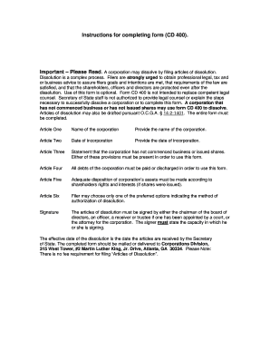 Georgia Annual Registration Form PDF