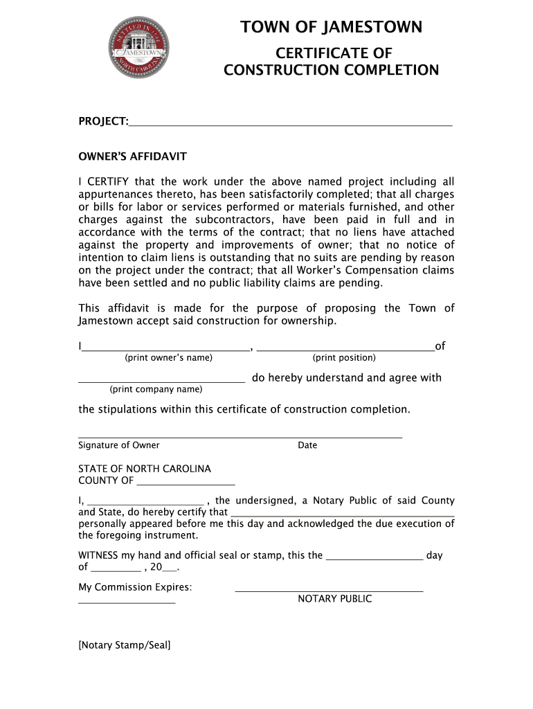 Cape George Colony  Form
