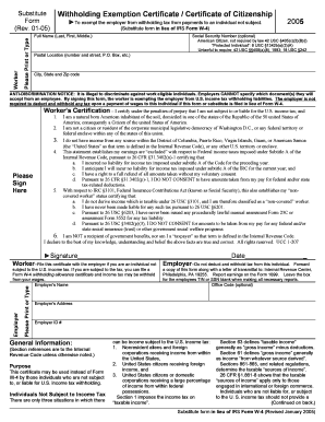 Irs W 4 Withholding Form
