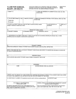 Standard Form 95 PDF