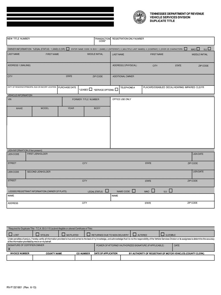 Tn Form F 1321801