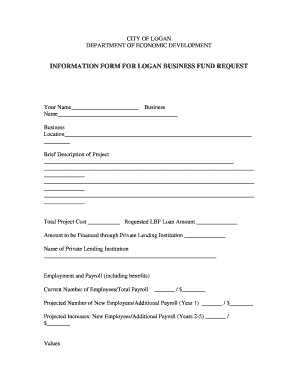 Fund Request Form