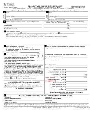 Jefferson County Excise Tax Affidavit Form 2005