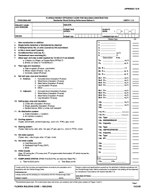 Energy Calculations Form 600a