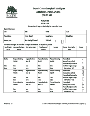 Rti Documentation Forms PDF