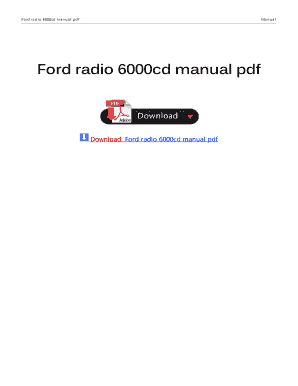 Ford 6000 Cd Manual Romana  Form