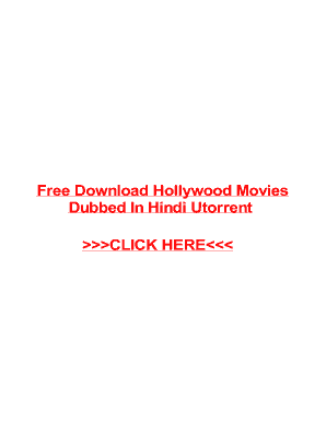 hollywood dubbed movie download utorrent