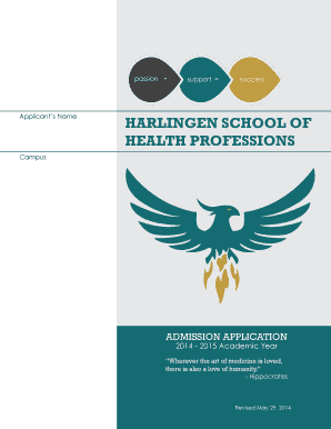  Applicants Name Harlingen School of Health Professions Hcisd 2014-2024