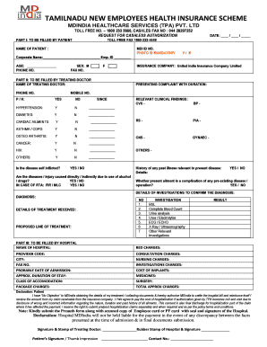 MDIndia Healthcare Services P Ltd  Form