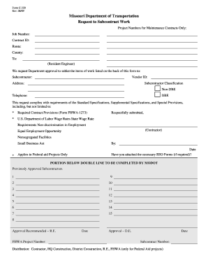 Form C220 Modot