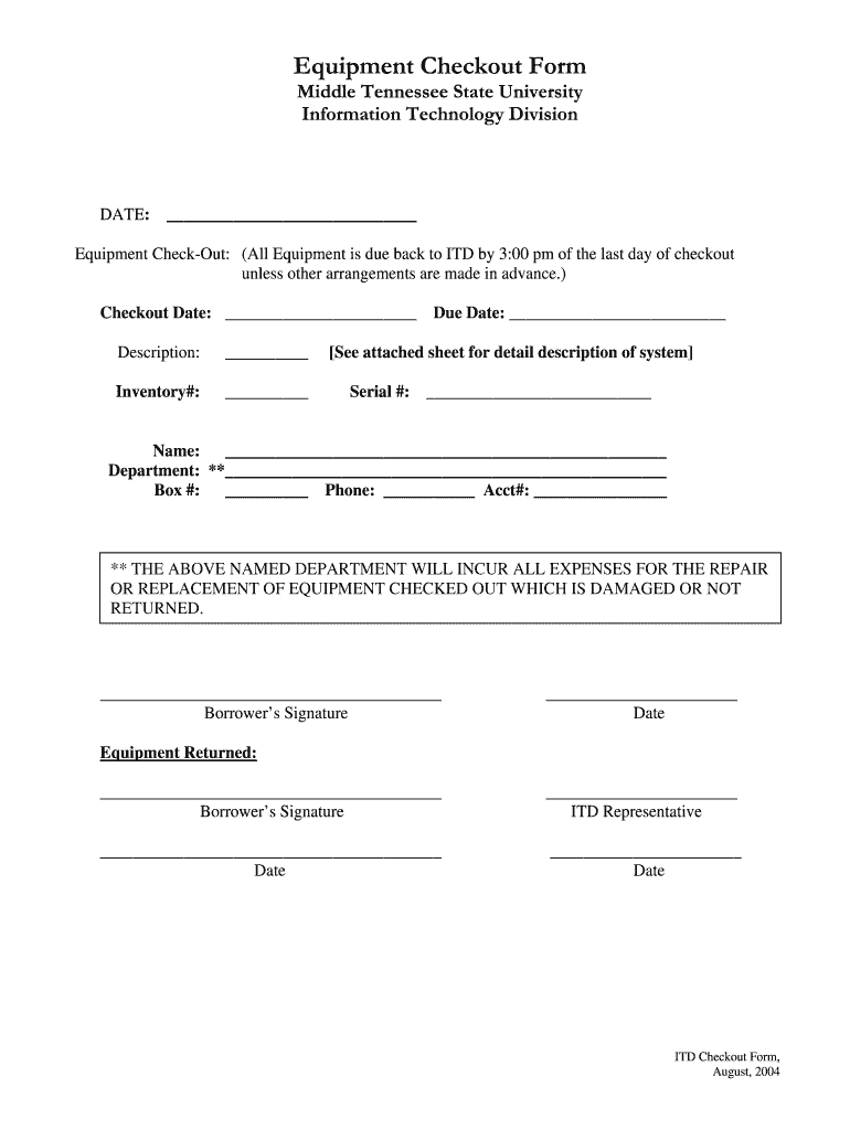  Equipment Checkout Form Bw1mtsuedub 2004-2024