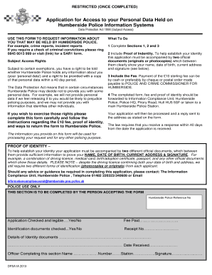 Scpenquiryofficer Humberside Pnn Police Uk  Form