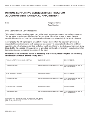 Soc 2274  Form