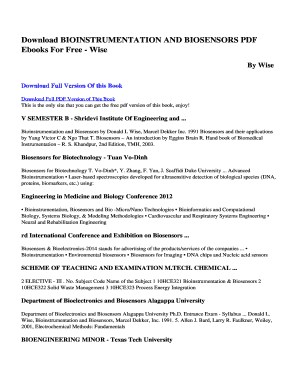 Bioinstrumentation L Veerakumari PDF Download  Form