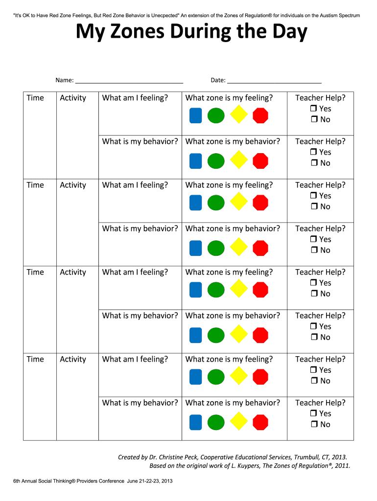  My Zones 2013-2024