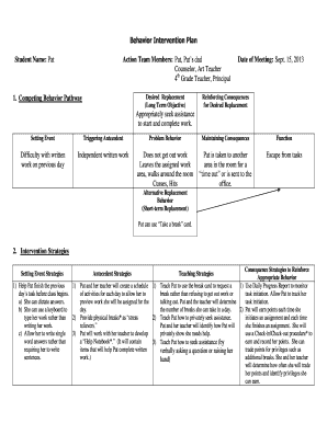 Competing Behavior Pathway Examples  Form