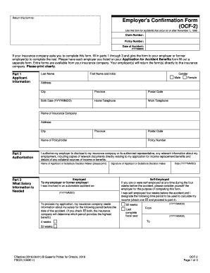 Ocf2  Form