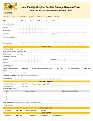 Boc Form