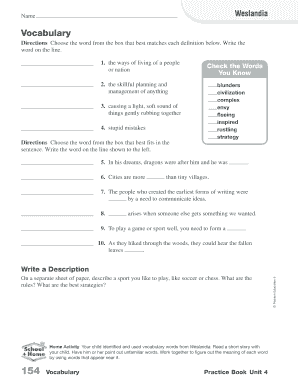 Reading Street Grade 5 PDF  Form