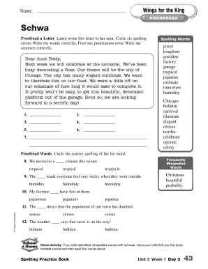 Reading Street Grade 5 PDF  Form