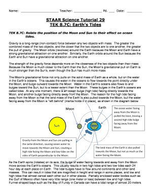 Staar Science Tutorial 29 Answer Key  Form