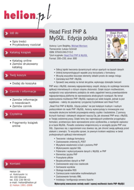 Head First Php Mysql PDF  Form