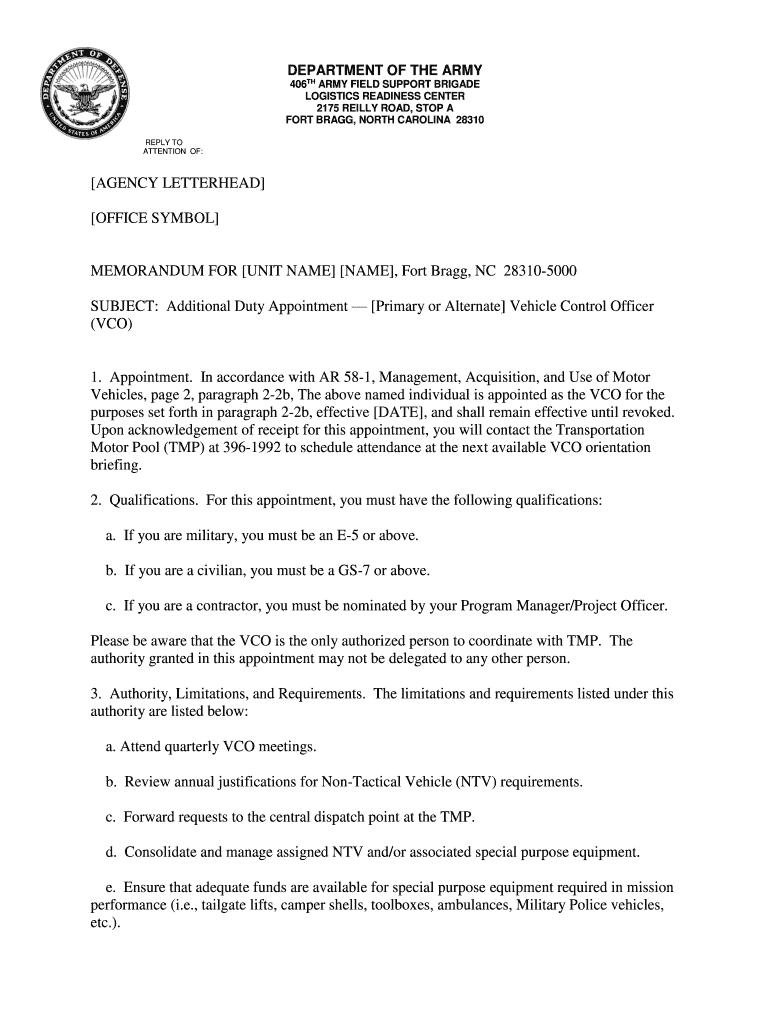 Army Memorandum For Record Template Fillable from www.signnow.com