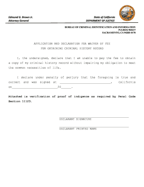 Waiver Declaration  Form