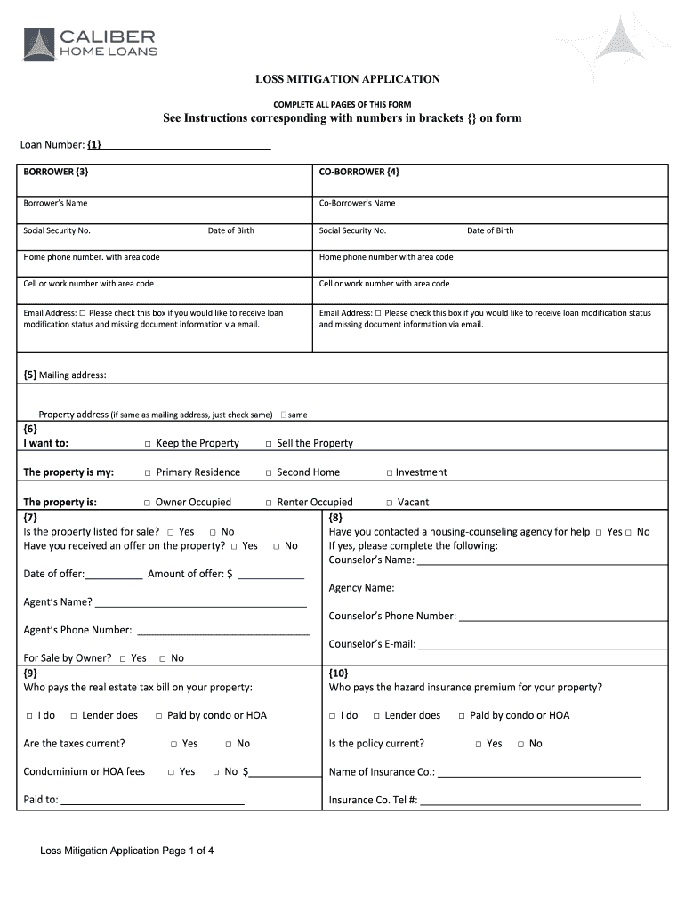  Hilton Grand Vacations Loss Mitigation Application 2012-2024