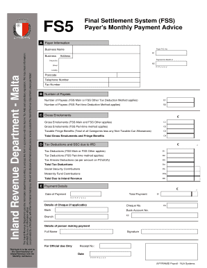 Fs5 Online  Form