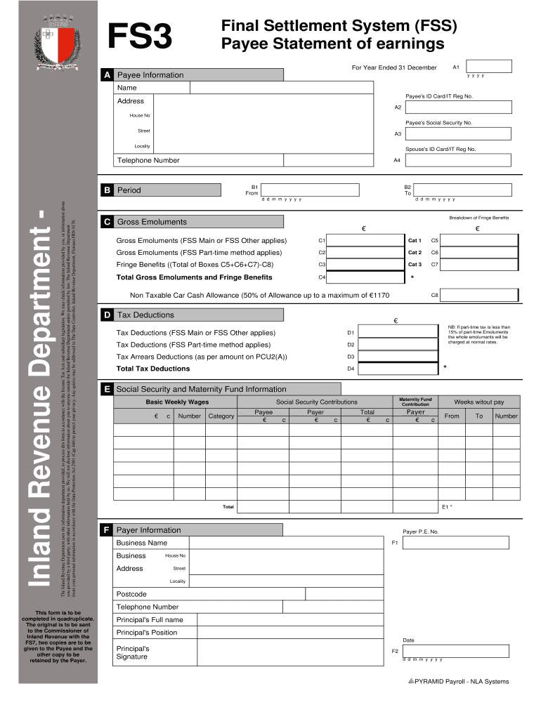 Fs3  Form