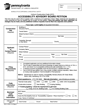  ACCESSIBILITY ADVISORY BOARD PETITION  Bdlipagovb 2012