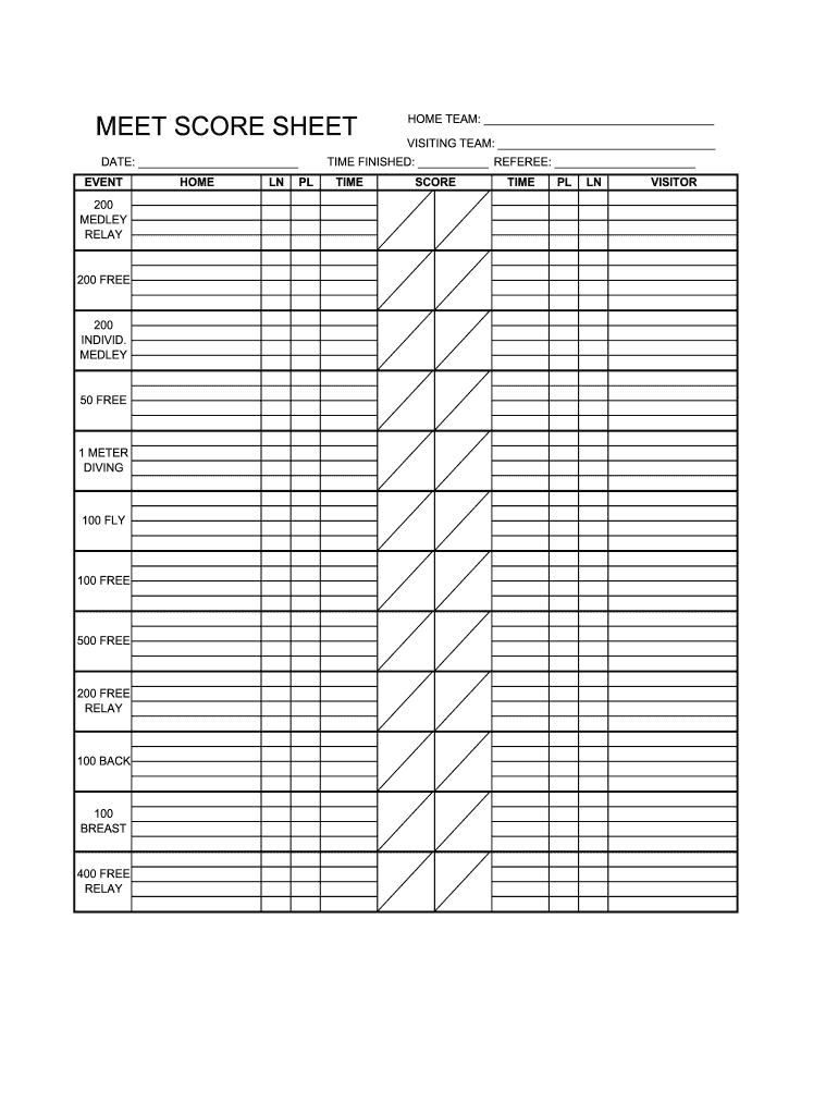 Swim Meet Scoring Excel Spreadsheet Complete With Ease AirSlate SignNow