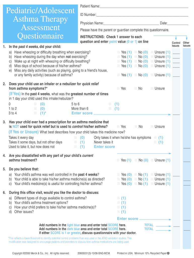 Pediatric Physiotherapy Assessment Form PDF