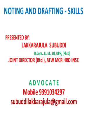 PRESENTED by LAKKARAJULA SUBUDDI  Form