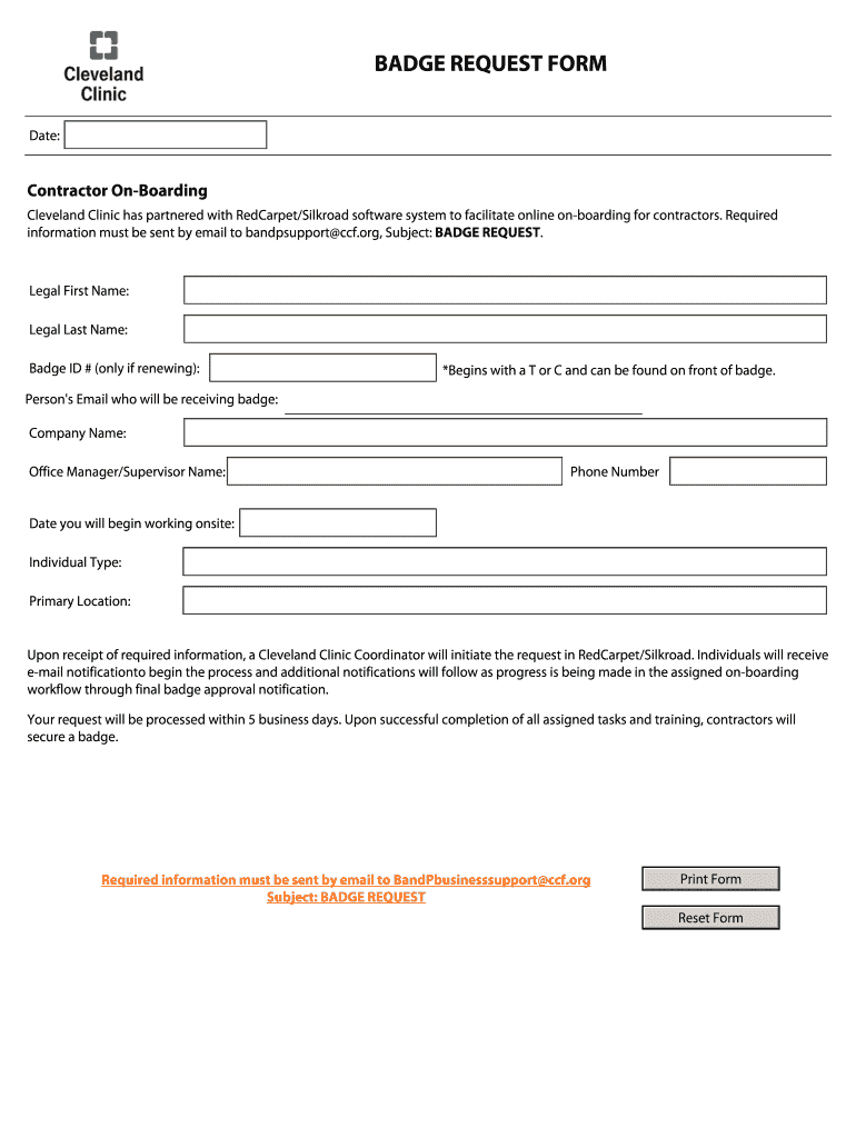 Cleveland Clinic Pharmacy Refill Forms