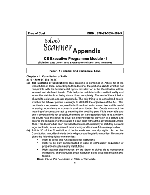 Cs Executive Scanner for June PDF Download  Form