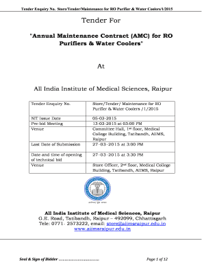 Ro Amc Format