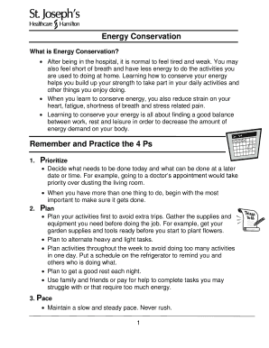 What is Energy Conservation  Form