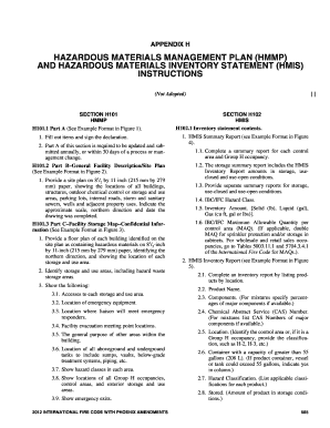 Materials Management Plan Template  Form