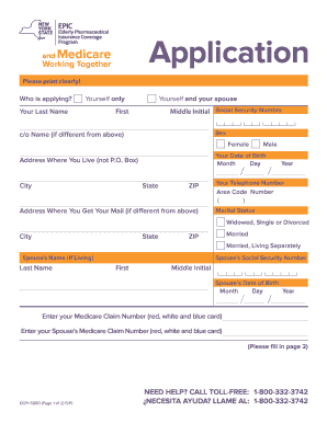 Epic Application  Form