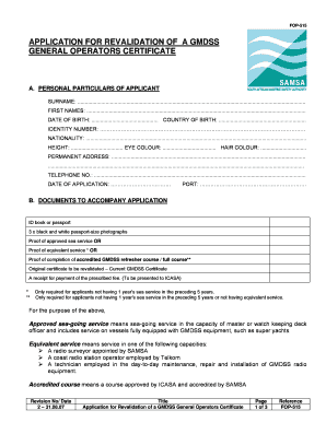 Samsa Application Forms