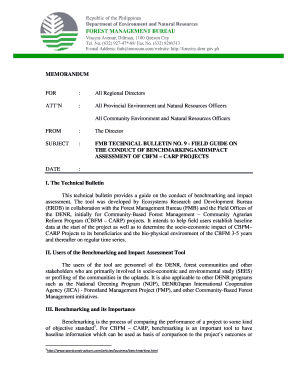 Denr Technical Bulletin  Form